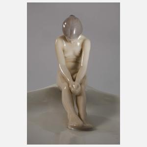 Kopenhagen figürliche Schale "Meditation"