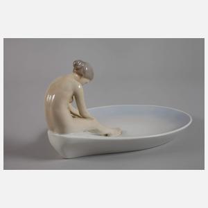 Kopenhagen figürliche Schale "Meditation"