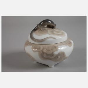 Kopenhagen Bonbonniere mit Eidechse