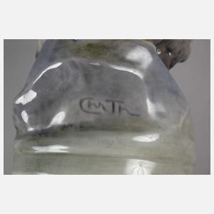 Kopenhagen Faun mit Krähe