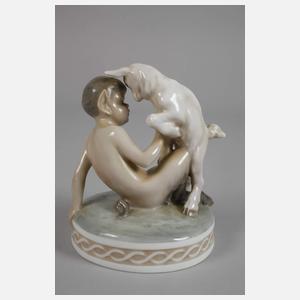 Kopenhagen Faun mit Zicklein