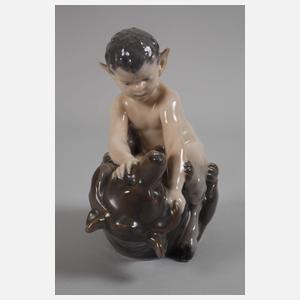 Kopenhagen "Faun mit Bär spielend"