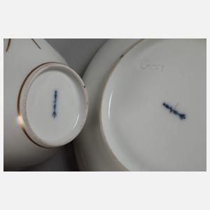 KPM Berlin Mokkatasse Lärchenkranzdekor