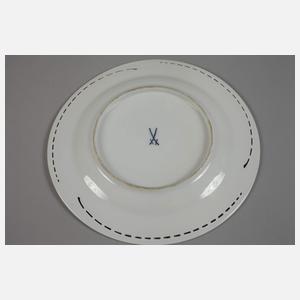 Meissen Durchbruchteller "Peitschenhieb"