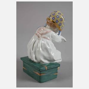 Meissen "Kind mit Katze im Arm"