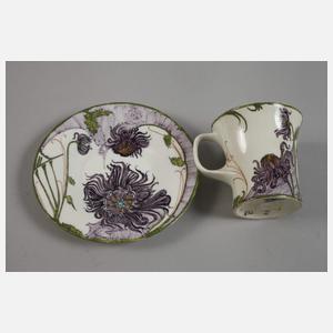 Rozenburg Mokkatasse Chrysanthemendekor