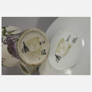 Rozenburg Mokkatasse Chrysanthemendekor