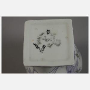 Rozenburg Henkelvase Fliederdekor mit Spinne