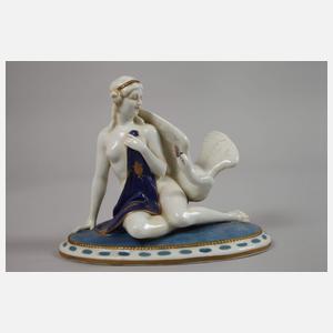 Schwarza-Saalbahn Leda mit dem Schwan