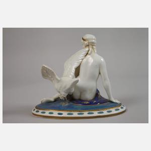 Schwarza-Saalbahn Leda mit dem Schwan