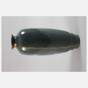 Wien Jugendstilvase Pâte sur Pâte