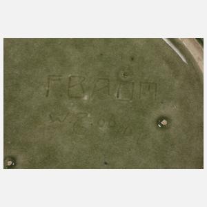 F. Baum Steinzeugvase