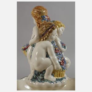 Karlsruhe Tafelaufsatz mit Putten