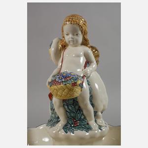 Karlsruhe Tafelaufsatz mit Putten