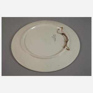 Zwei große Wandteller nach Alfons Mucha