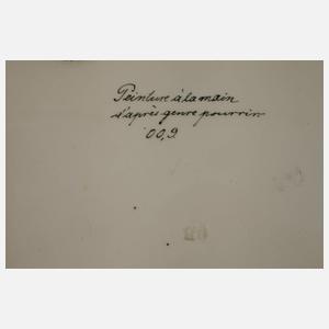 Zwei große Wandteller nach Alfons Mucha