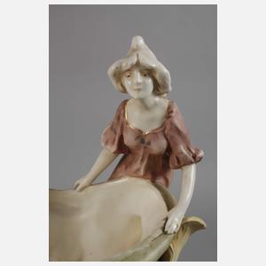 Royal Dux figürlicher Tafelaufsatz