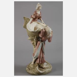 Royal Dux figürlicher Tafelaufsatz