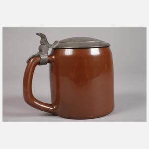 Bunzlau studentischer Bierkrug