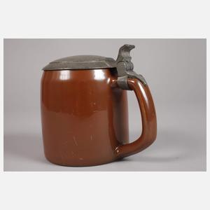 Bunzlau studentischer Bierkrug