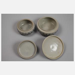 Zwei Deckeldosen Richard Riemerschmid