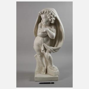 Übergroßer Jahreszeitenputto "Der Winter"