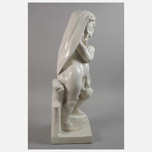 Übergroßer Jahreszeitenputto "Der Winter"