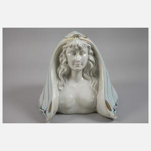 Jugendstil-Frauenbüste