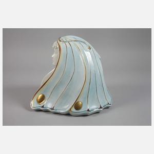 Jugendstil-Frauenbüste
