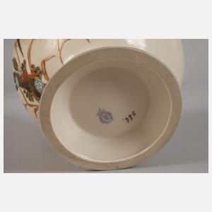 Stellmacher/Ernst Wahliss Vase Eisvögel