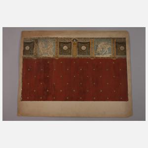 Marno Kellner Konvolut Jugendstilentwürfe