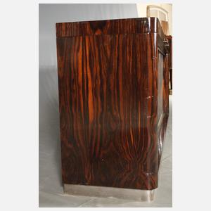 Großer Vitrinen-Schrank Art déco