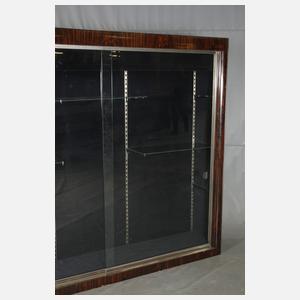 Großer Vitrinen-Schrank Art déco