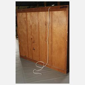 Großer Vitrinen-Schrank Art déco