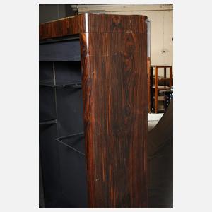 Großer Vitrinen-Schrank Art déco