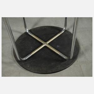 Kleiner Stahlrohrtisch