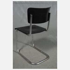 Paar Freischwinger S43