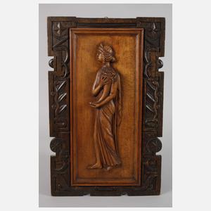 Paar Reliefbilder Art déco