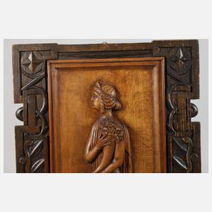 Paar Reliefbilder Art déco