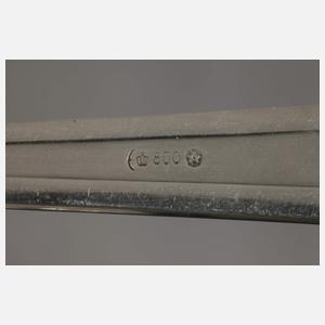 Großes Silberbesteck Art déco