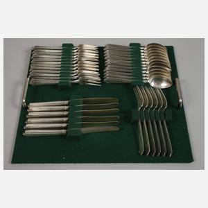 Großes Silberbesteck Art déco