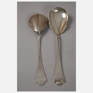 Kopenhagen Silberbesteck Seerose