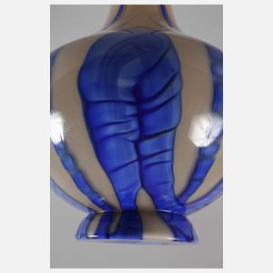 Große Fußvase Art déco