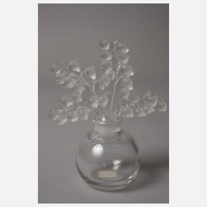 René Lalique Flakon mit Maiglöckchendekor