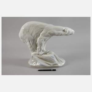 Amphora große Tierplastik Eisbär