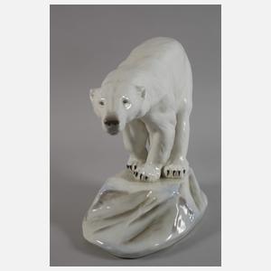 Amphora große Tierplastik Eisbär