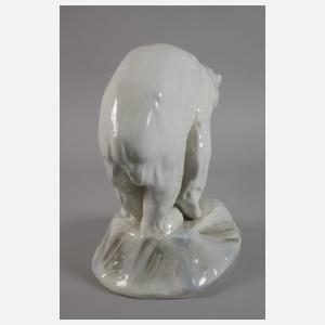 Amphora große Tierplastik Eisbär