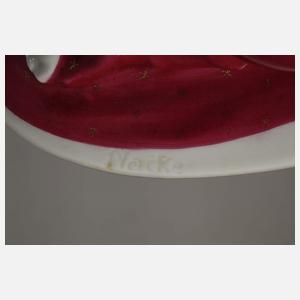 Fraureuth "Dose mit kauerndem Mädchen"