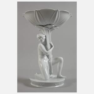 Rosenthal Aufsatzschale mit Frauenakt