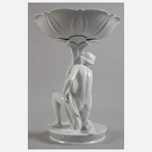 Rosenthal Aufsatzschale mit Frauenakt